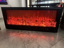 Front View Cozy glow Fireplace